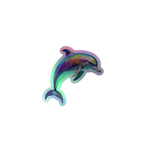 Dolphin Holographic stickers