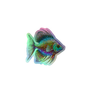 Fish Holographic stickers