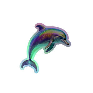 Dolphin Holographic stickers