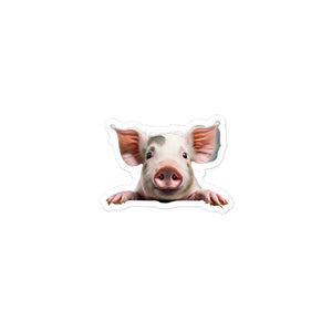 Petpaws Mini Pig Bubble-free stickers