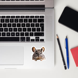 Petpaws Chinchilla Bubble-free stickers