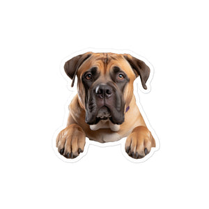 Petpaws Bullmastiff dog Bubble-free stickers