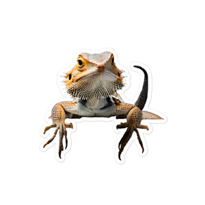 Petpaws Bearded Dragon Bubble-free stickers