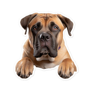 Petpaws Bullmastiff dog Bubble-free stickers