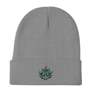 Trippy Dragon Logo Embroidered Beanie