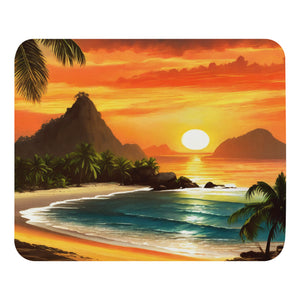 Tropics Mouse pad