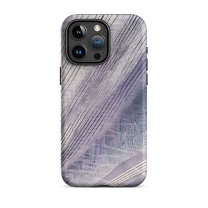 Purple Stripes Tough Case for iPhone®