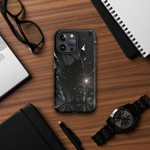 Black Glass Tough Case for iPhone®